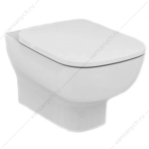Комплект 4 в 1: инсталляция PROSYS™ R020467 с кнопкой, унитаз безободковый ESEDRA T386001+сиденье