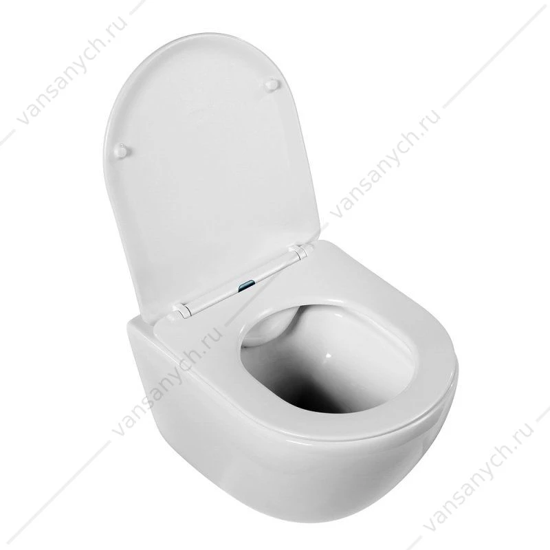 Унитаз безободковый подвесной BELBAGNO AMANDA, белый, BB051CHR