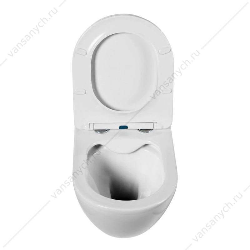 Унитаз безободковый подвесной BELBAGNO AMANDA, белый, BB051CHR