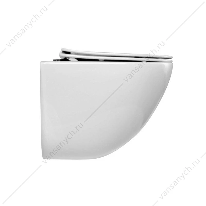 Унитаз безободковый подвесной BELBAGNO AMANDA, белый, BB051CHR
