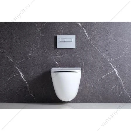Унитаз безободковый подвесной BELBAGNO AMANDA, белый, BB051CHR