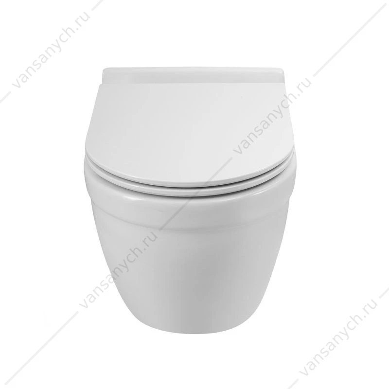 Унитаз безободковый подвесной BELBAGNO SENSO-TOR, белый, BB017CH-TOR