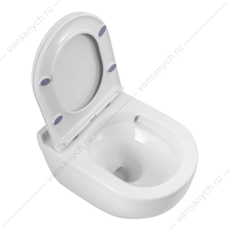 Унитаз безободковый подвесной BELBAGNO SENSO-TOR, белый, BB017CH-TOR