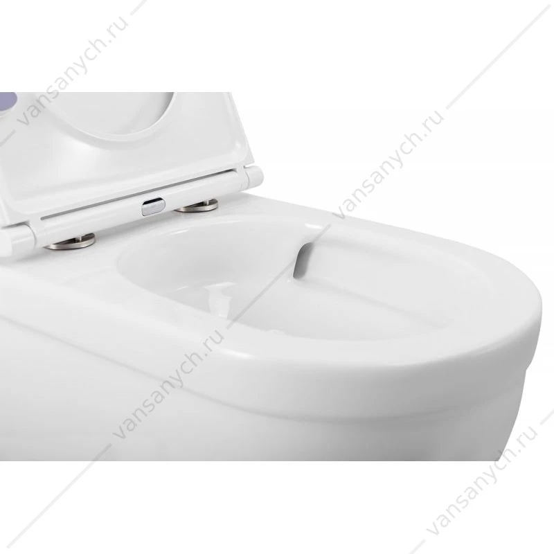 Унитаз безободковый подвесной BELBAGNO SENSO-TOR, белый, BB017CH-TOR
