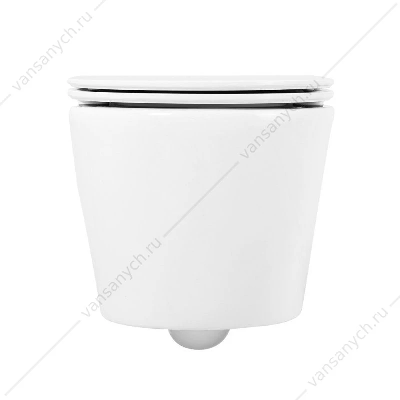 Унитаз безободковый ВELBAGNO TRE подвесной с сиденьем микролифт, быстросъем, BB8001CHR/SC