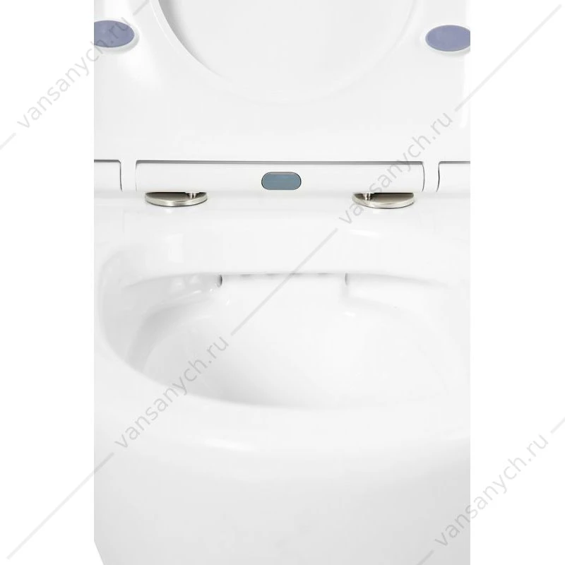 Унитаз безободковый ВELBAGNO TRE подвесной с сиденьем микролифт, быстросъем, BB8001CHR/SC