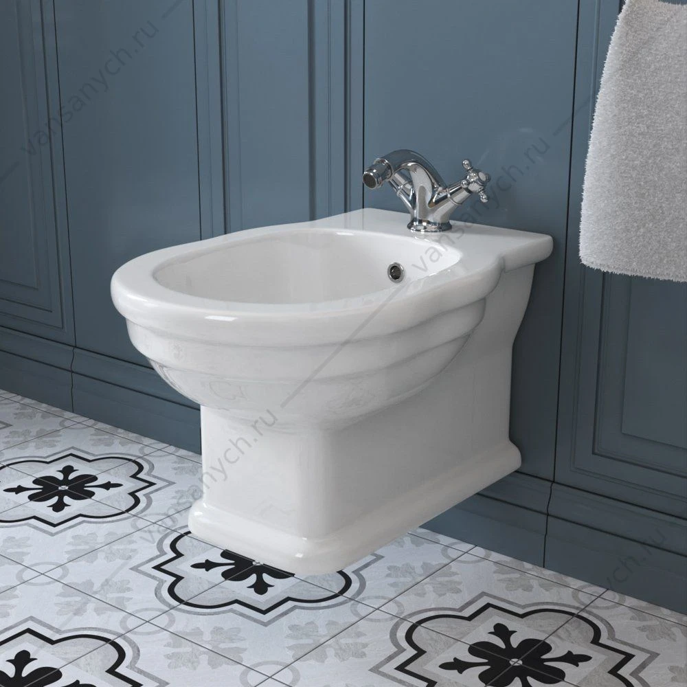 Биде подвесное BELBAGNO BOHEME белый BB115BH