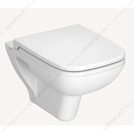 Унитаз безободковый VITRA S20, подвесной, белый, 7508B003-0075