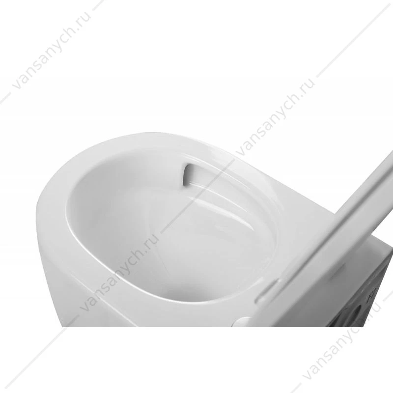 Унитаз безободковый BELBAGNO SOFT-TOR смыв TORNADO, подвесной белый BB084CH-TOR
