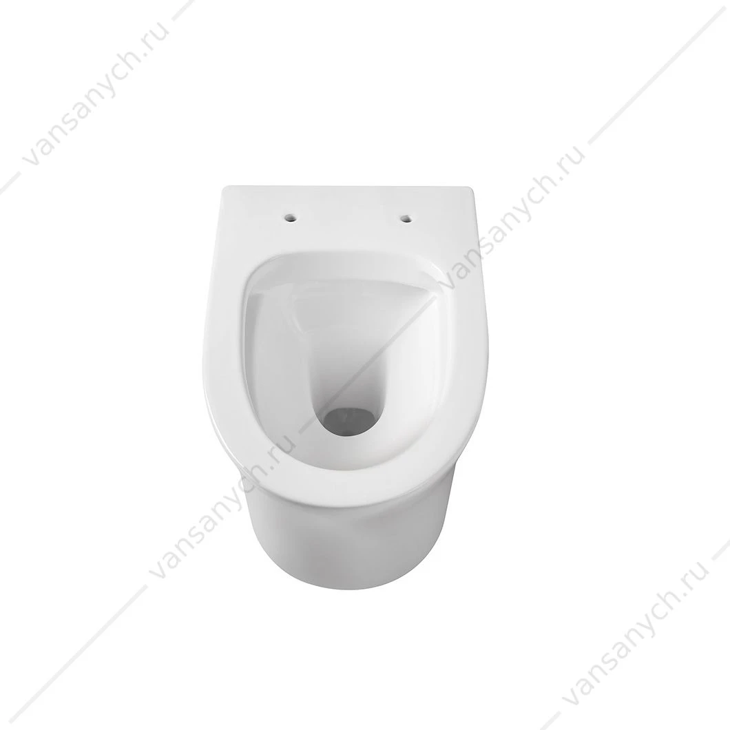 Унитаз безободковый Aquatek НИКА с сиденьем микролифт, быстросъем AQ2009-00