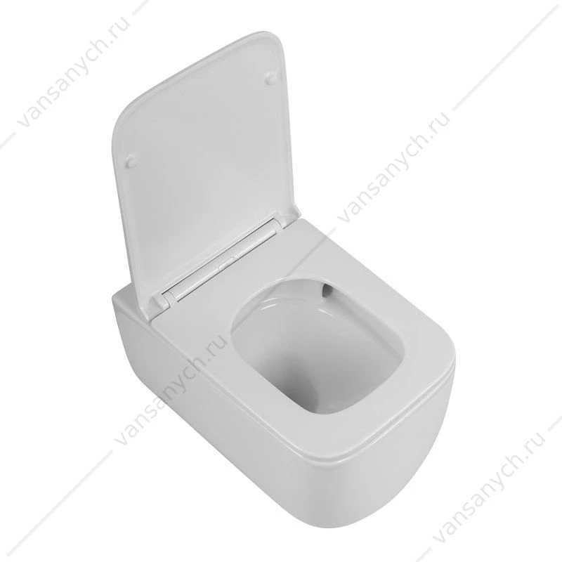 Унитаз безободковый BELBAGNO LUCE-TOR сиденье микролифт, быстросъем, BB076CH-TOR/SC