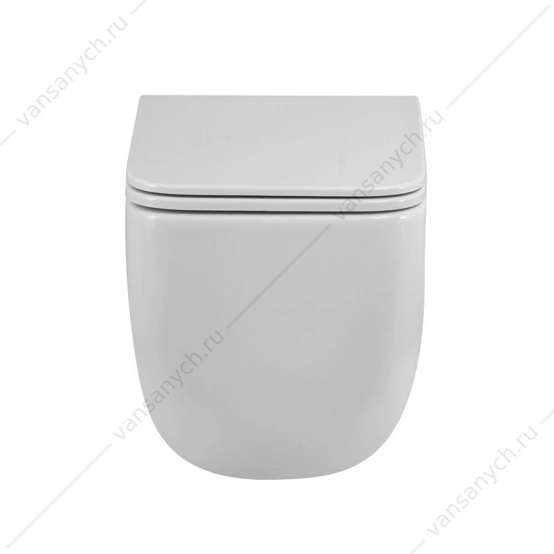 Унитаз безободковый BELBAGNO LUCE-TOR сиденье микролифт, быстросъем, BB076CH-TOR/SC