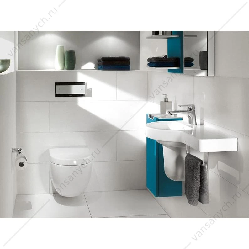 Унитаз подвесной VILLEROY & BOCH Subway 2.0, цвет weiss alpin, 56001001P