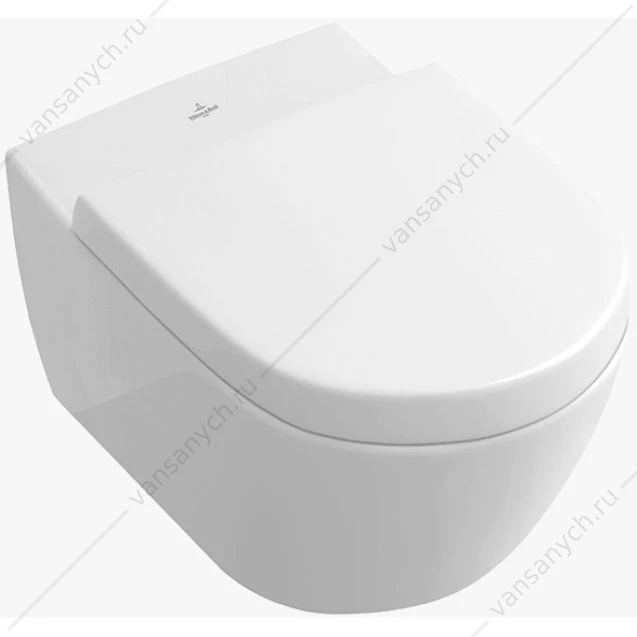 Унитаз подвесной VILLEROY & BOCH Subway 2.0, цвет weiss alpin, 56001001P