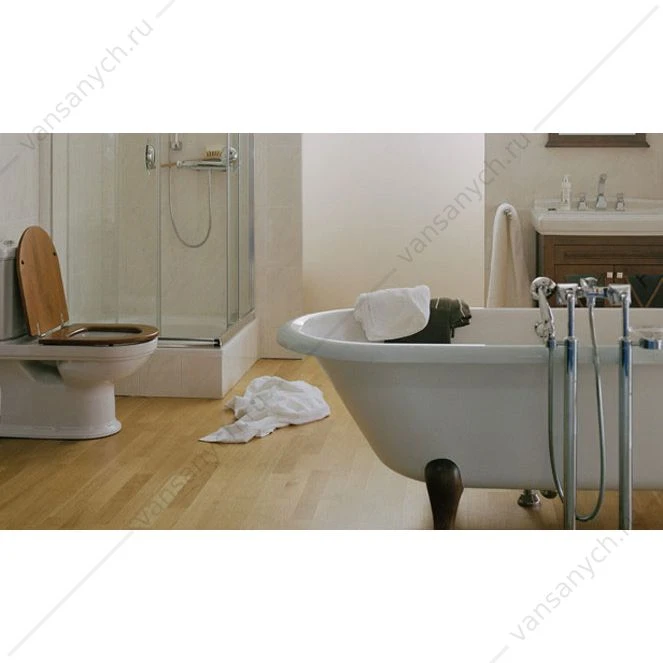 Чаша унитаза напольного VILLEROY & BOCH Hommage 370х725мм, под бачок 7721, CP 666210R1
