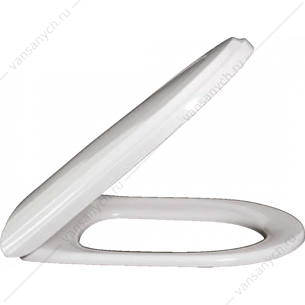 Сиденье для унитаза VILLEROY & BOCH Hommage 6661/6662, быстросъем, микролифт 8809S1R1