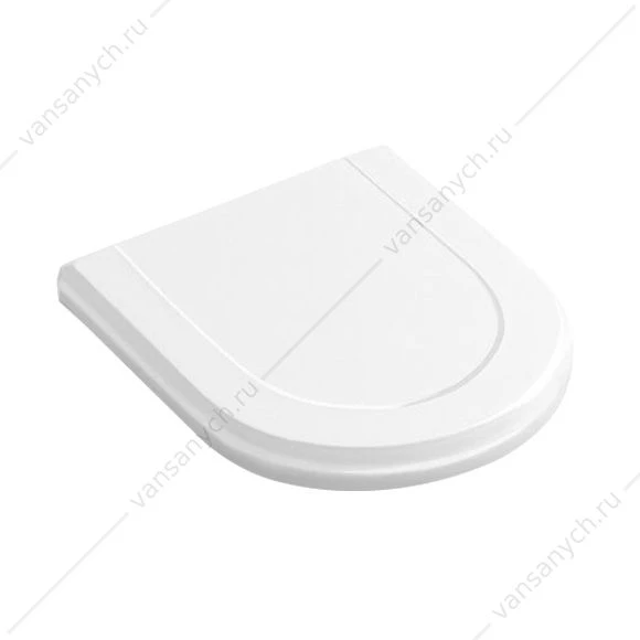 Сиденье для унитаза VILLEROY & BOCH Hommage 6661/6662, быстросъем, микролифт 8809S1R1