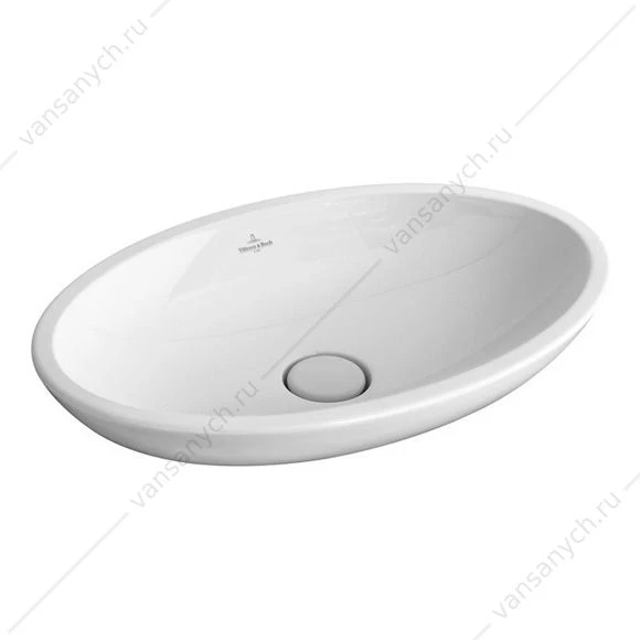 Раковина 59х38 для установки на столешницу VILLEROY & BOCH Loop & Friends 585х380мм, 51510001