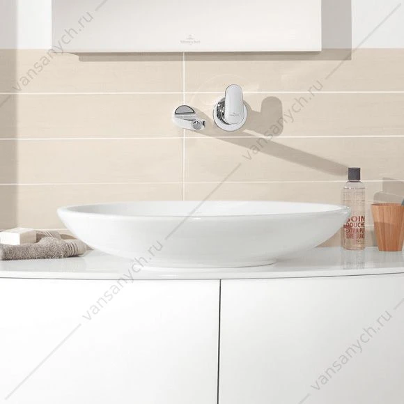 Раковина 59х38 для установки на столешницу VILLEROY & BOCH Loop & Friends 585х380мм, 51510001
