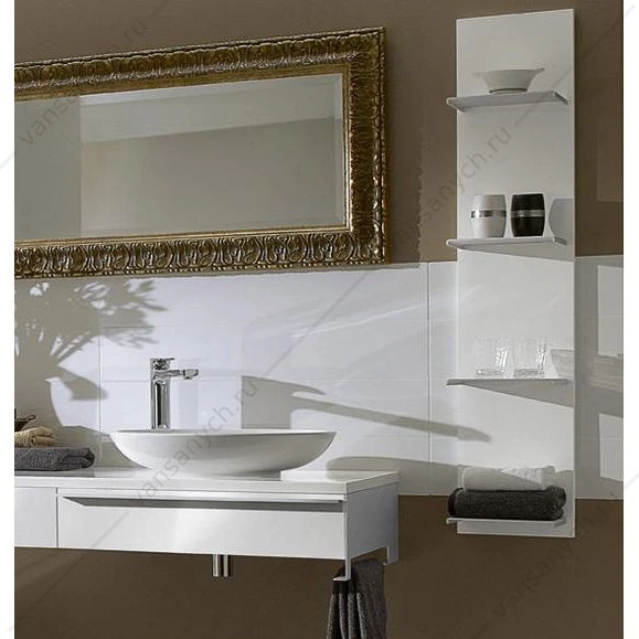 Раковина 59х38 для установки на столешницу VILLEROY & BOCH Loop & Friends 585х380мм, 51510001