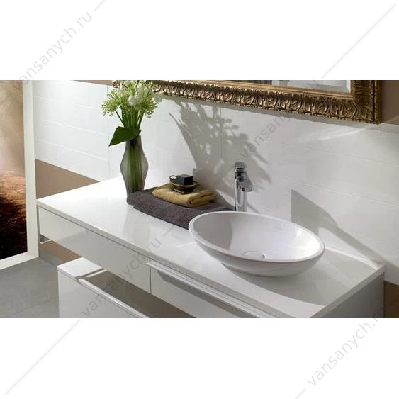 Раковина 59х38 для установки на столешницу VILLEROY & BOCH Loop & Friends 585х380мм, 51510001