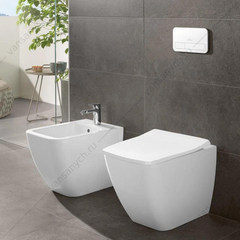 Кнопка смыва  VILLEROY & BOCH ViConnect белая 9224 9068