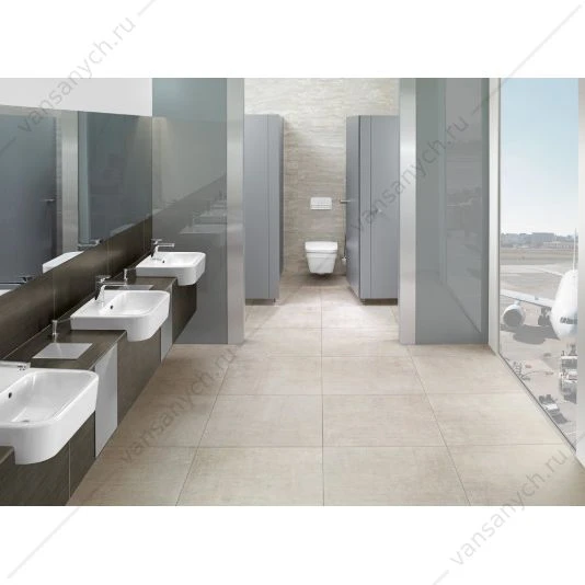 Клавиша смыва VILLEROY & BOCH ViConnect матовый хром 9224 9069