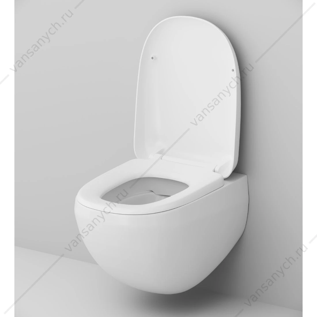 Унитаз безободковый подвесной  AM.PM FlashClean Sensation C301700WH