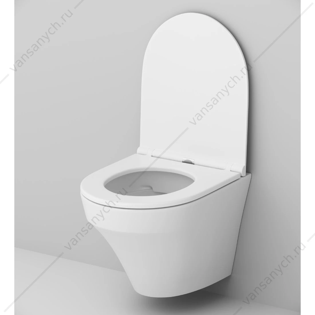 Унитаз безободковый подвесной  FlashClean C501700WH AM.PM AM.PM Inspire