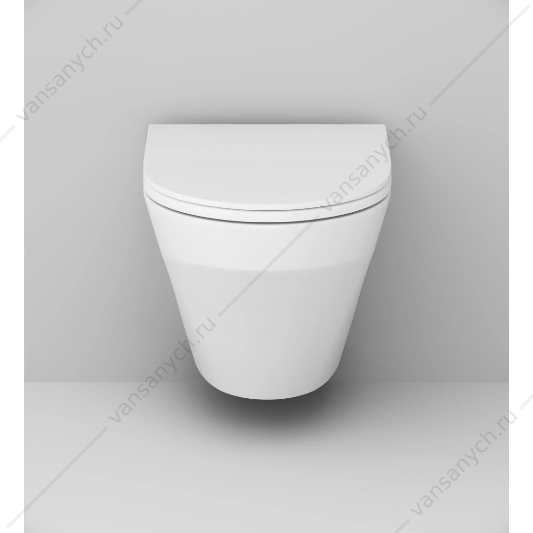 Унитаз безободковый подвесной  FlashClean C501700WH AM.PM AM.PM Inspire