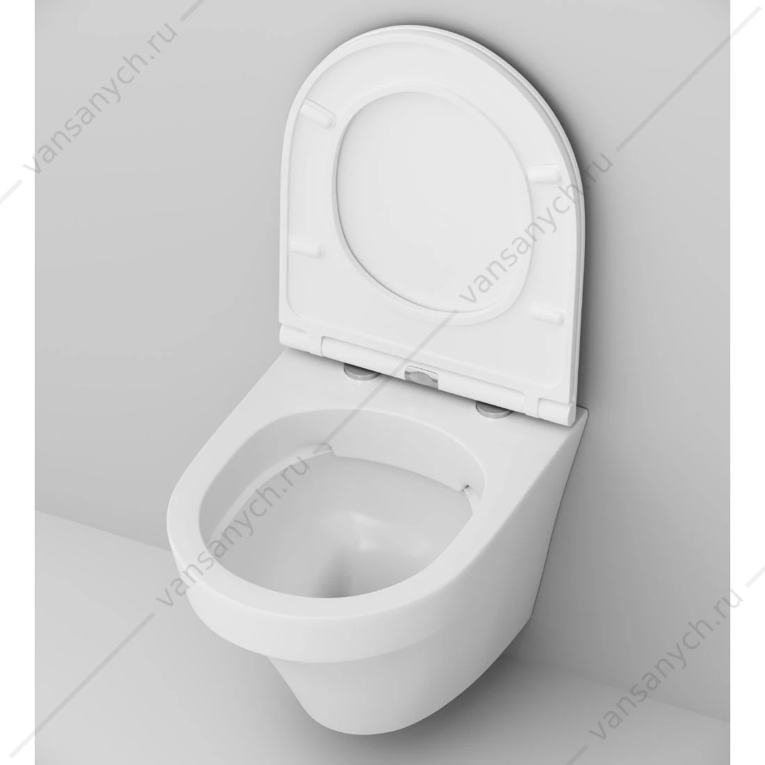 Унитаз безободковый подвесной  FlashClean C501700WH AM.PM AM.PM Inspire