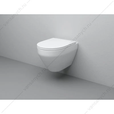 Унитаз безободковый подвесной FlashClean C701700WH AM.PM Spirit V2.0