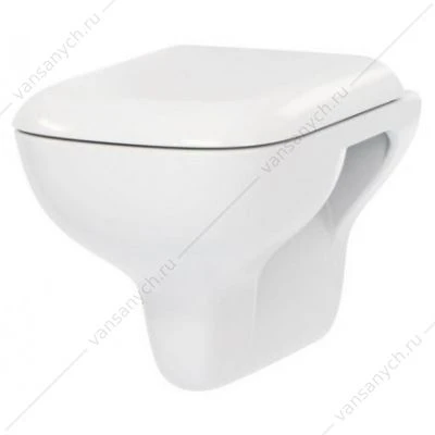 Унитаз безободковый подвесной AM.PM Like FlashClean сиденье микролифт, C801700SC