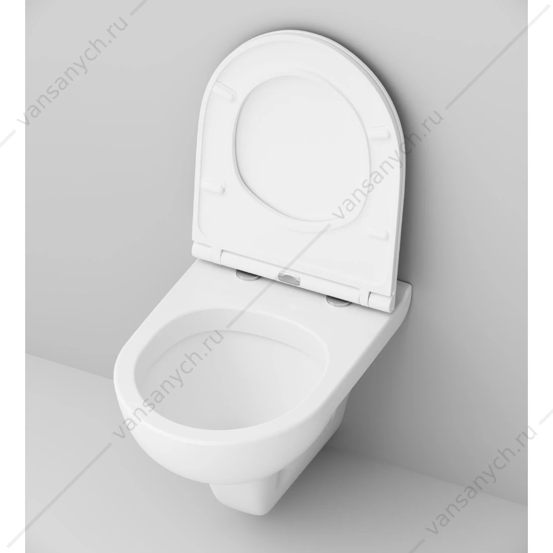 Унитаз подвесной  с сиденьем микролифт C901738SC AM.PM Gem