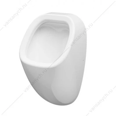 Писсуар, скрытый подвод воды с декором C707005WP AM.PM Spirit V2.0