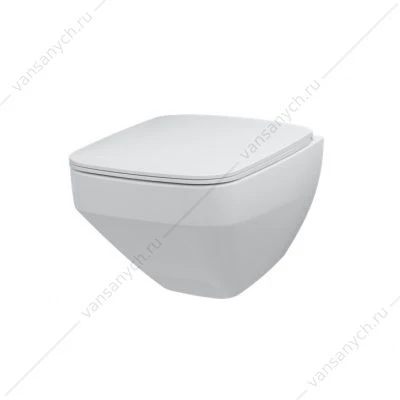 Унитаз безободковый подвесной AM.PM Inspire V2.0 FlashClean с сид. микролифт C50A1700SC