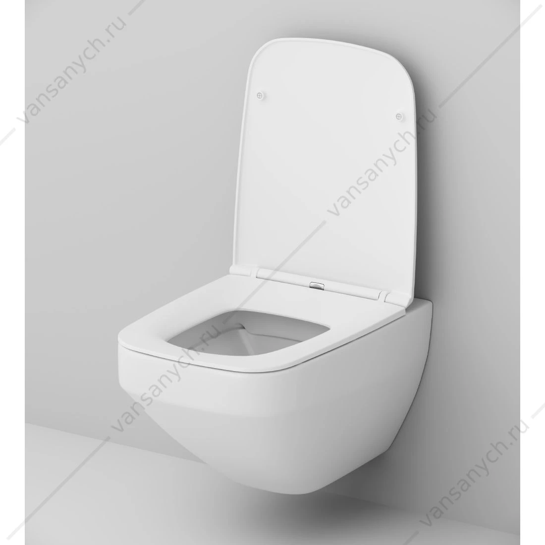 Унитаз безободковый подвесной AM.PM Inspire V2.0 FlashClean с сид. микролифт C50A1700SC