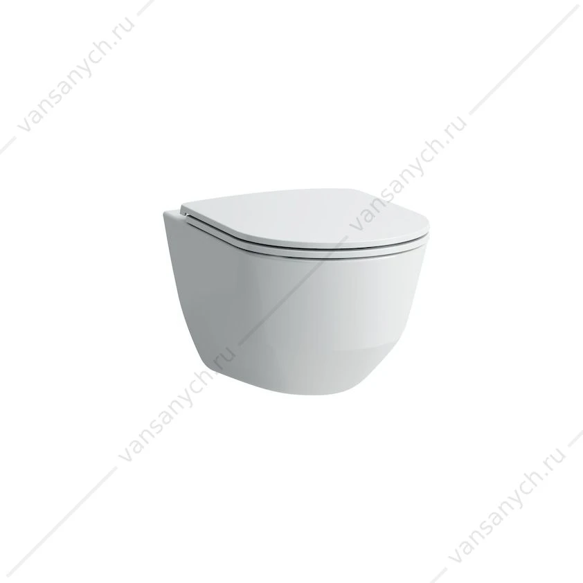 Сиденье с крышкой LAUFEN Pro slim, с микролифтом, быстросъем тонкое 8.9896.6.000.000.1