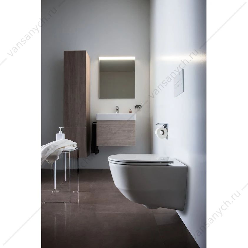 Сиденье с крышкой LAUFEN Pro slim, с микролифтом, быстросъем тонкое 8.9896.6.000.000.1