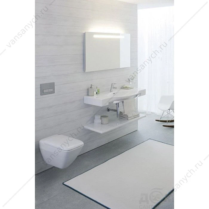 Унитаз повесной короткий Laufen Palace 8.2070.3.000.000.1