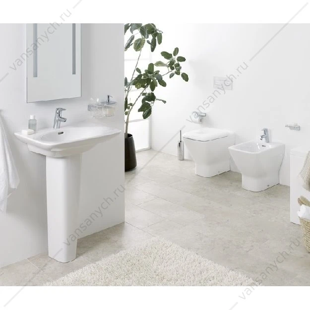 Биде напольное Laufen Palace 8.3270.1.000.302.1
