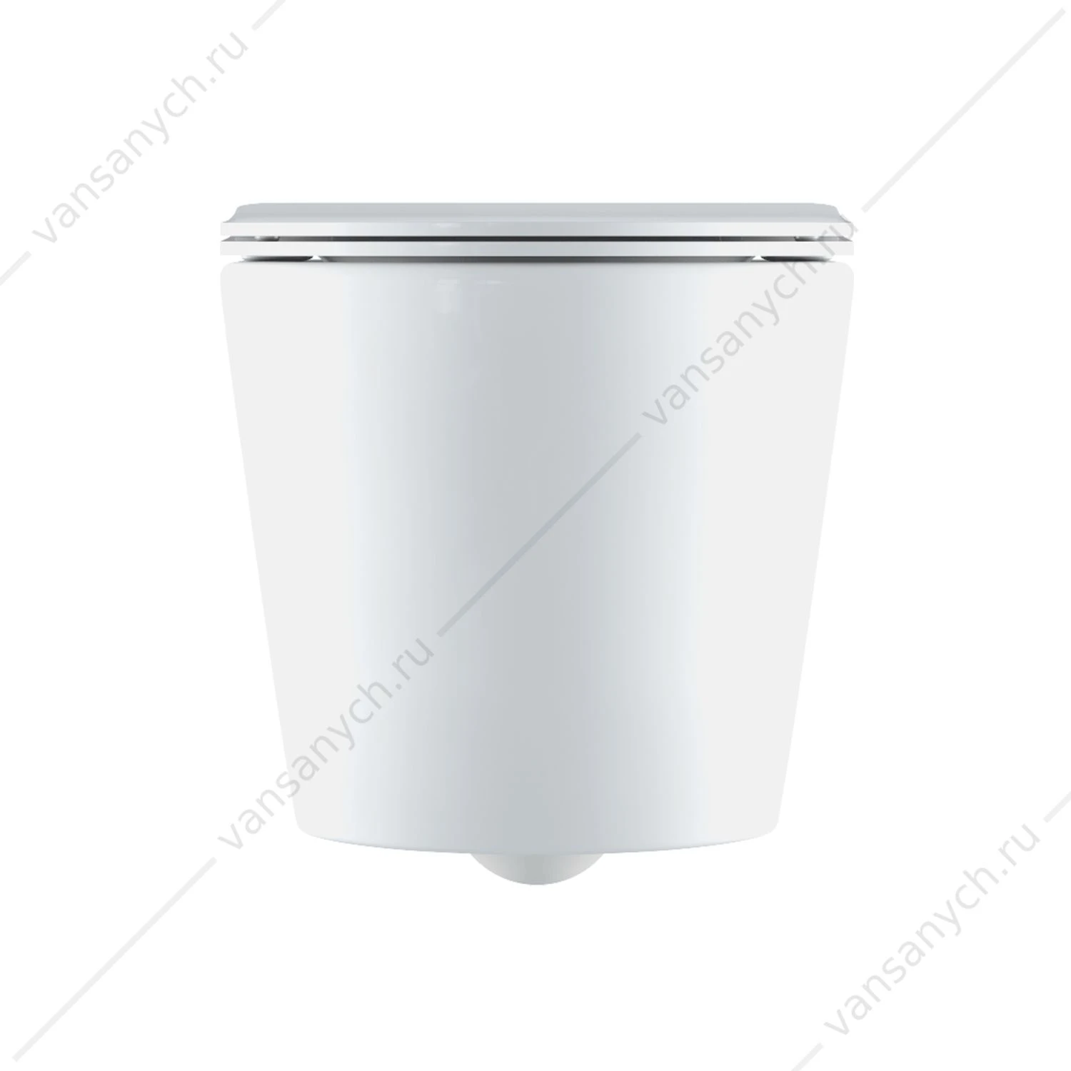Унитаз безободковый с сиденьем (микролифт, быстросъем) IDDIS Blanco, BLARDSEi25
