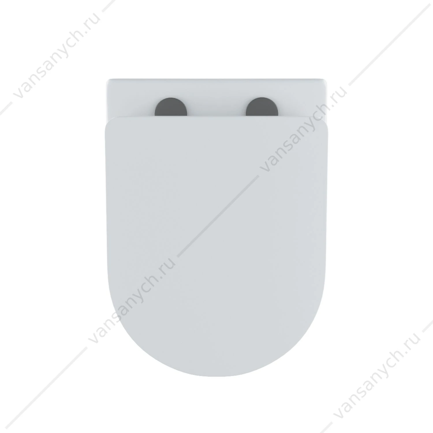Унитаз безободковый с сиденьем (микролифт, быстросъем) IDDIS Blanco, BLARDSEi25