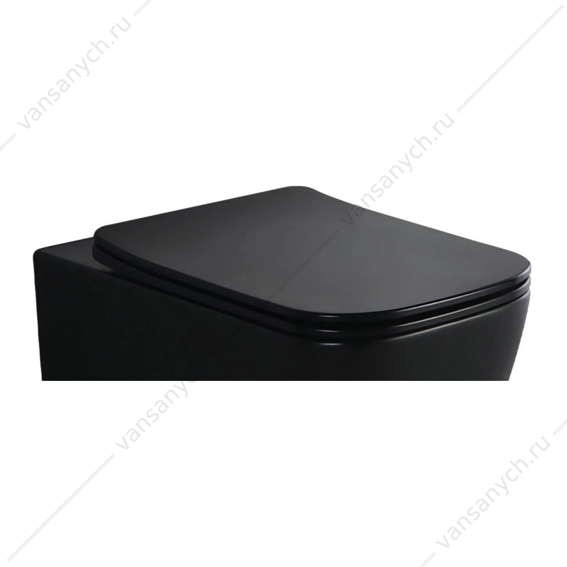 Сиденье BELBAGNO ARDENTE-C, микролифт, черный, BB3202SC-MB