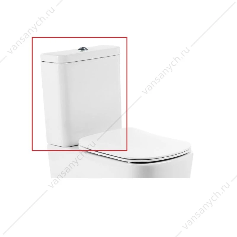 Бачок унитаза-компакт BELBAGNO ALBANO, белый, BB120T