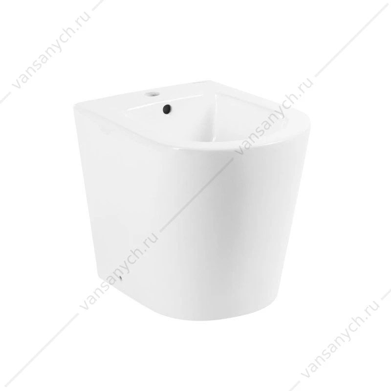 Биде приставное BELBAGNO FLAY-R, белый, BB003B