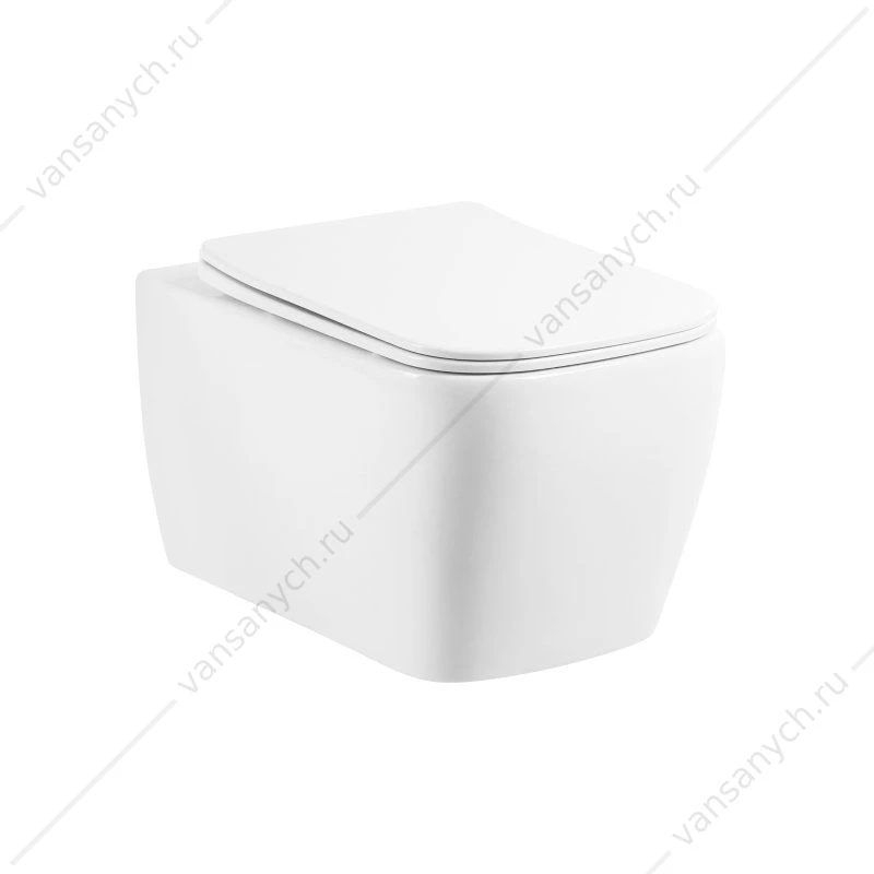 Унитаз подвесной BELBAGNO VENETO, белый, BB132CHR