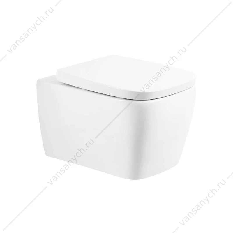 Унитаз подвесной BELBAGNO VENETO, белый, BB132CHR