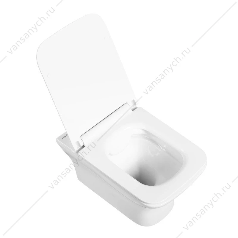 Сиденье BELBAGNO ROMANO, быстросъемное, микролифт, белый, BB2112SC