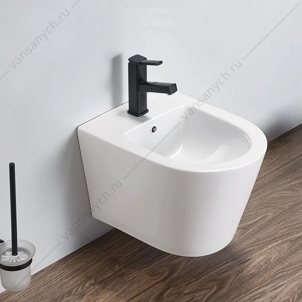 Биде подвесное с переливом, COMFORTY 105BD белый